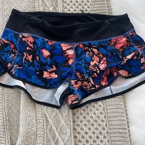 Size 8 speed shorts!